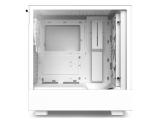 NZXT H5 Flow Matte White Middle Tower E-ATX снимка №2