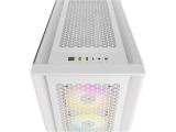 Corsair iCUE 5000D RGB Airflow True White Middle Tower E-ATX снимка №5