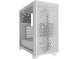 Описание и цена на Компютърна кутия Middle Tower CORSAIR 3000D AIRFLOW White CC-9011252-WW ATX