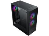 Описание и цена на Компютърна кутия Middle Tower Xigmatek Hero II Air 3F Black EN41655 ATX