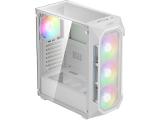 Gamdias AURA GC1 Elite White Mesh RGB TG Middle Tower ATX снимка №3