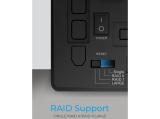 RaidSonic Raid enclosure for 2x HDD with USB 3.1 (Gen 2) Type-C IB-RD3802-C31 Кутии за дискове 3.5 снимка №3