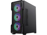 Gamemax SIEGE Black ARGB Middle Tower E-ATX снимка №3