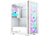 Описание и цена на Компютърна кутия Middle Tower Montech X3 GLASS TG fixed RGB White ATX