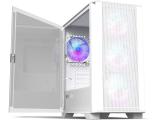 Montech AIR 100 ARGB TG White Middle Tower Micro ATX снимка №2 Montech AIR 100 ARGB TG White Middle Tower Micro ATX снимка №2
