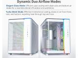 Montech KING 95 Pro Dual Chamber ARGB White Middle Tower ATX снимка №5