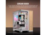 Corsair 6500X TG White/Bamboo Middle Tower ATX снимка №6