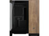 Corsair 2500X TG Black/Walnut Wood Middle Tower Micro ATX снимка №4 Corsair 2500X TG Black/Walnut Wood Middle Tower Micro ATX снимка №4
