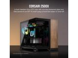 Corsair 2500X TG Black/Walnut Wood Middle Tower Micro ATX снимка №6 Corsair 2500X TG Black/Walnut Wood Middle Tower Micro ATX снимка №6