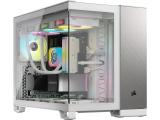 Corsair 2500X TG White/Satin Gray Aluminum Компютърна кутия Middle Tower Dual chamber Цена и описание.