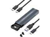 VCom Storage Case M.2 NVMe/SATA/NGFF M/B key USB3.1 CU850SN Кутии за дискове M.2 (SATA / NVMe) снимка №2 VCom Storage Case M.2 NVMe/SATA/NGFF M/B key USB3.1 CU850SN Кутии за дискове M.2 (SATA / NVMe) снимка №2