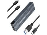 VCom Storage Case M.2 NVMe/SATA/NGFF M/B key USB3.1 CU850SN Кутии за дискове M.2 (SATA / NVMe) снимка №3 VCom Storage Case M.2 NVMe/SATA/NGFF M/B key USB3.1 CU850SN Кутии за дискове M.2 (SATA / NVMe) снимка №3