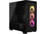 Описание и цена на Компютърна кутия Middle Tower Corsair 3500X ARGB Black E-ATX