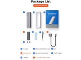 Orico външна кутия за диск Storage - Case - M.2 NVMe/SATA M/B key USB3.1 Typе AXM2S-G2-GY-BP Кутии за дискове M.2 (SATA / NVMe) снимка №5