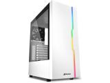 Описание и цена на Компютърна кутия Middle Tower SHARKOON RGB Slider white ATX