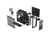 Fractal Design Meshify 2 Lite RGB Black TG Light tint C-MEL2A-05 Middle Tower E-ATX снимка №5 Fractal Design Meshify 2 Lite RGB Black TG Light tint C-MEL2A-05 Middle Tower E-ATX снимка №5