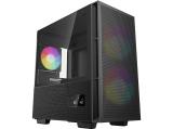 Описание и цена на Компютърна кутия Middle Tower DeepCool CH360 DIGITAL Black Micro ATX