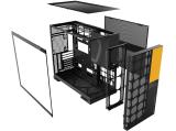 Geometric Future Model 5 Vent Black/Yellow 1AM5VTBY00100 Middle Tower E-ATX снимка №4