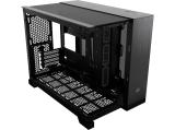 Corsair 2500X Dual Chamber PC Case Black/Obsidian Aluminum Middle Tower Micro ATX снимка №2 Corsair 2500X Dual Chamber PC Case Black/Obsidian Aluminum Middle Tower Micro ATX снимка №2