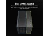 Corsair 2500X Dual Chamber PC Case Black/Obsidian Aluminum Middle Tower Micro ATX снимка №6 Corsair 2500X Dual Chamber PC Case Black/Obsidian Aluminum Middle Tower Micro ATX снимка №6
