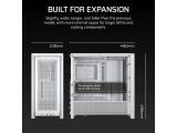 Corsair FRAME 4000D White Middle Tower E-ATX снимка №3