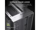 Corsair FRAME 4000D White Middle Tower E-ATX снимка №6