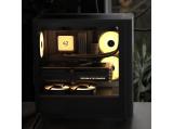 AeroCool D501A Black ARGB Wood Middle Tower ATX снимка №4