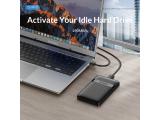 Orico Storage Case 2.5 inch USB-C 2577C3-V1-BK Кутии за дискове 2.5 снимка №4