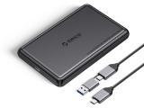 Описание и цена на нов модел Други кутии - 2.5 Orico Storage Case 2.5 inch USB-C/A Black DDL25-C3-BK