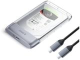 Описание и цена на нов модел Други кутии - 2.5 Orico Storage Case 2.5 inch 5Gbps USB-C Transparent TX25C3-GY-BP