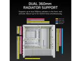 Corsair FRAME 4000D RS Modular Mid-Tower PC Case - White Middle Tower E-ATX снимка №6 Corsair FRAME 4000D RS Modular Mid-Tower PC Case - White Middle Tower E-ATX снимка №6