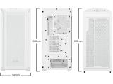 be quiet! SHADOW BASE 800FX White Big Tower E-ATX снимка №5