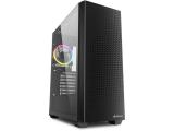 SHARKOON VS9 RGB Black Middle Tower ATX снимка №3 SHARKOON VS9 RGB Black Middle Tower ATX снимка №3