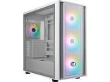 Middle Tower Cooler Master MasterBox 600 White ARGB