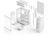 Fractal Design Meshify 3 White TG Clear Tint Middle Tower E-ATX снимка №6 Fractal Design Meshify 3 White TG Clear Tint Middle Tower E-ATX снимка №6