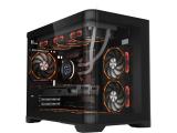 1stPlayer UV6 Black Middle Tower Micro ATX снимка №2 1stPlayer UV6 Black Middle Tower Micro ATX снимка №2