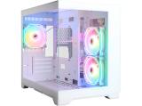 1stPlayer MV6-TP White - 3x fan Middle Tower Micro ATX снимка №2 1stPlayer MV6-TP White - 3x fan Middle Tower Micro ATX снимка №2