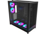 Montech HS01 PRO (W) 5x 120mm ARGB Fans Black Middle Tower ATX снимка №2 Montech HS01 PRO (W) 5x 120mm ARGB Fans Black Middle Tower ATX снимка №2