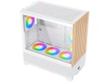 Xigmatek Endorphin WD Arctic ARGB Wood EN42218 Middle Tower E-ATX снимка №2 Xigmatek Endorphin WD Arctic ARGB Wood EN42218 Middle Tower E-ATX снимка №2