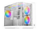 Xigmatek Cubi M Arctic 6x ARGB Fans EN42805 Middle Tower Micro ATX снимка №2 Xigmatek Cubi M Arctic 6x ARGB Fans EN42805 Middle Tower Micro ATX снимка №2