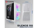 Raijintek SILENOS MS PRO WHITE 2x 200mm ARGB Fans 0R20B00207 Middle Tower ATX снимка №2