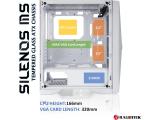 Raijintek SILENOS MS PRO WHITE 2x 200mm ARGB Fans 0R20B00207 Middle Tower ATX снимка №5