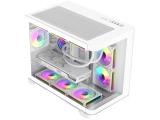 Gamemax HYPE-M White 3x 120mm ARGB fans GM-14100902477 Middle Tower Micro ATX снимка №4