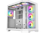 Gamemax HYPE-A White 4x 120mm ARGB fans GM-HYPE-A-WH Middle Tower ATX снимка №2