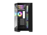 Gamemax HYPE-A Black 4x 120mm ARGB fans GM-HYPE-A-BK Middle Tower ATX снимка №3