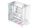 Gamemax Infinity Pro White 5x 120mm ARGB fans GM-14100903091 Middle Tower ATX снимка №4