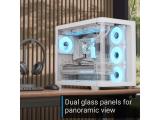 AeroCool P500C-G-WT-v1 4x 120mm Infinity Mirror A-RGB Middle Tower ATX снимка №5 AeroCool P500C-G-WT-v1 4x 120mm Infinity Mirror A-RGB Middle Tower ATX снимка №5