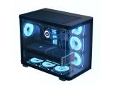 AeroCool P500C-G-BK-v1 4x 120mm Infinity Mirror A-RGB Middle Tower ATX снимка №2 AeroCool P500C-G-BK-v1 4x 120mm Infinity Mirror A-RGB Middle Tower ATX снимка №2