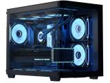 AeroCool P300C-G-BK-v1 - 3x 120 mm Infinity Mirror A-RGB Middle Tower Micro ATX снимка №2 AeroCool P300C-G-BK-v1 - 3x 120 mm Infinity Mirror A-RGB Middle Tower Micro ATX снимка №2