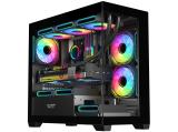Описание и цена на нов модел кутия за компютър - Micro ATX Darkflash DS900M Black 6x 120mm Infinity Mirror A-RGB